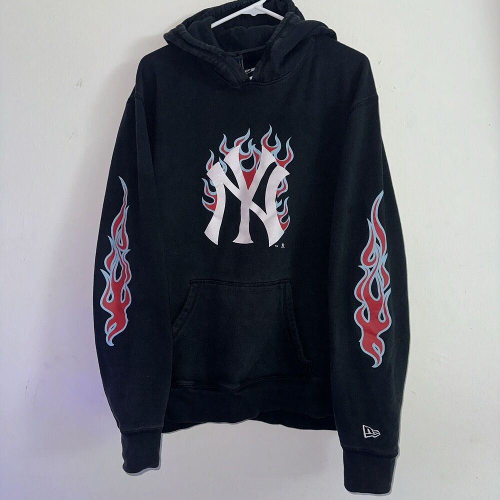 New Era New York Tables Flame Logo Hoodie Size XXL